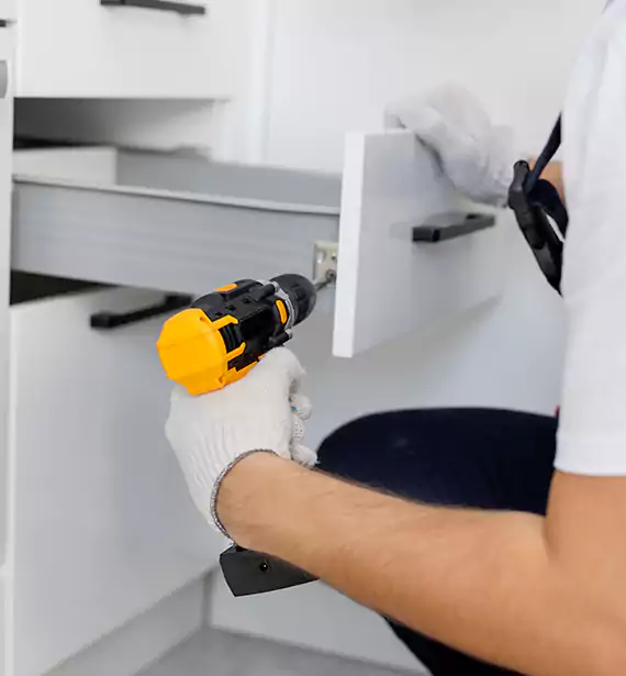 Bathroom Cabinet Remodel in Cadiz